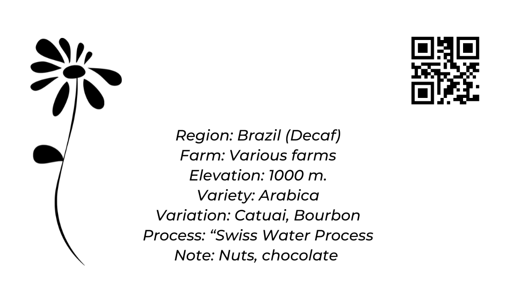 Brazil - Decaf Coffee